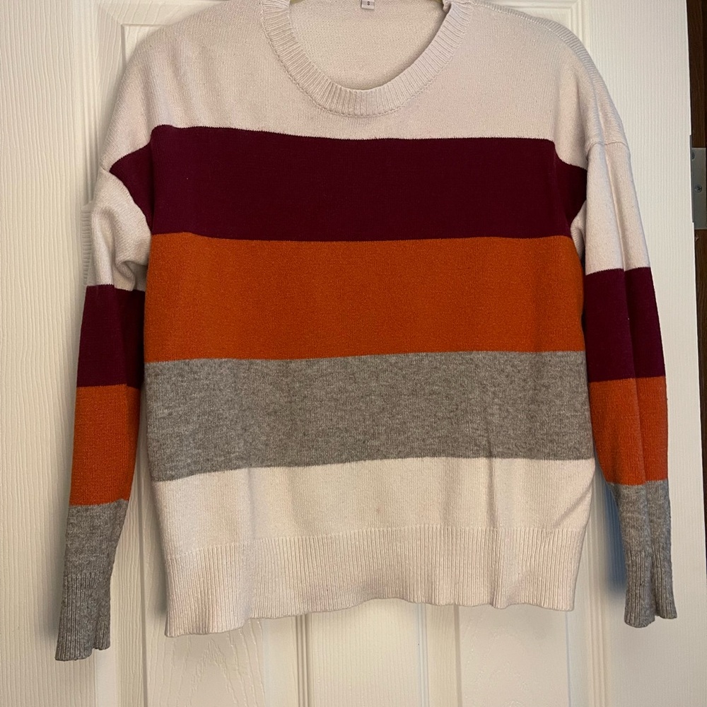 Colorful Striped Women's Sweater